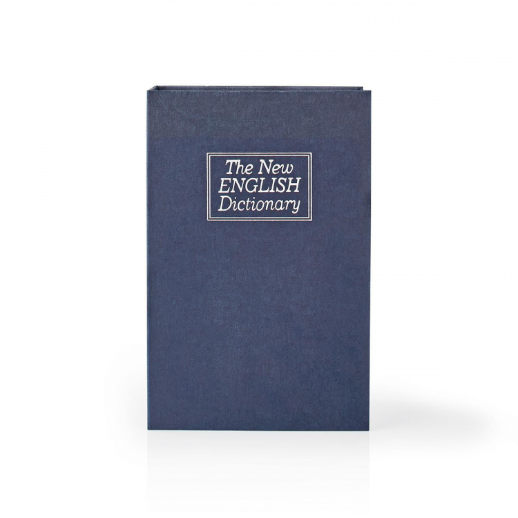 Nedis Holvi | Kirjan Näköinen Turvasäilö | Näppäinlukko | Sisäkäyttöön | Keskikokoinen | Sisätilavuus: 1.6 l | 2 avainta | Hopea / Sininen Nedis Holvi | Kirjan Näköinen Turvasäilö | Näppäinlukko | Sisäkäyttöön | Keskikokoinen | Sisätilavuus: 1.6 l | 2 avainta | Hopea / Sininen