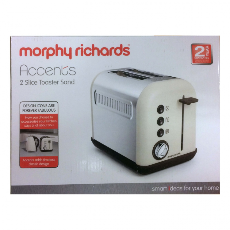 MORPHY RICHARDS Leivänpaahdin Accent Valkoinen