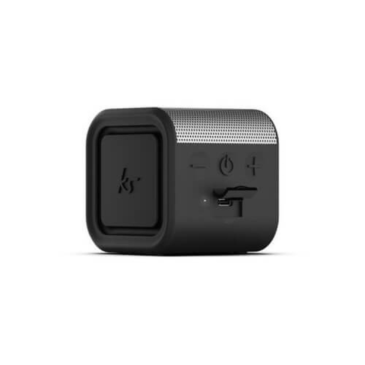 KitSound Kaiutin BOOMCUBE 15 Bluetooth musta/metalliväri