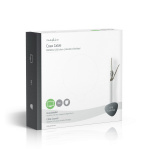 Nedis Koaksiaalikaapelikela | RG58C/U | 50 Ohm | Tuplasuojattu | ECA | 25.0 m | Antenni | PVC | Valkoinen | Pakkaus