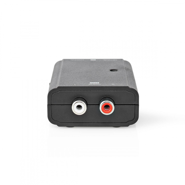 Nedis Digitaalinen Audiomuunnin | Kaksisuuntainen | Audio- / video- / datayhteyksien syöttö: 1x S/PDIF (RCA) Female / 1x Toslink Female | Audio- / video- / datayhteyksien ulostulo: 2x RCA Male | Ohjekirja | Musta Nedis Digitaalinen Audiomuunnin | Kaksisuuntainen | Audio- / video- / datayhteyksien syöttö: 1x S/PDIF (RCA) Female / 1x Toslink Female | Audio- / video- / datayhteyksien ulostulo: 2x RCA Male | Ohjekirja | Musta