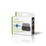 Nedis Digitaalinen Audiomuunnin | Kaksisuuntainen | Audio- / video- / datayhteyksien syöttö: 1x S/PDIF (RCA) Female / 1x Toslink Female | Audio- / video- / datayhteyksien ulostulo: 2x RCA Male | Ohjekirja | Musta Nedis Digitaalinen Audiomuunnin | Kaksisuuntainen | Audio- / video- / datayhteyksien syöttö: 1x S/PDIF (RCA) Female / 1x Toslink Female | Audio- / video- / datayhteyksien ulostulo: 2x RCA Male | Ohjekirja | Musta