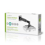 Nedis Projektoriteline | Täysin Säädettävä | 15 kg | Käänneltävä | Kallistettava | Teräs | Musta