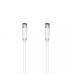 Hama Antenna Cable SAT 90dB F-F White 5.0m