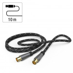 Hama Cable Antenna 120dB Black/Grey 10.0m Hama Cable Antenna 120dB Black/Grey 10.0m