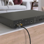 Hama Antenna Cable SAT 120dB F-F Black/Grey 1.5m Hama Antenna Cable SAT 120dB F-F Black/Grey 1.5m