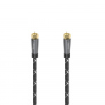Hama Antenna Cable SAT 120dB F-F Black/Grey 5.0m Hama Antenna Cable SAT 120dB F-F Black/Grey 5.0m