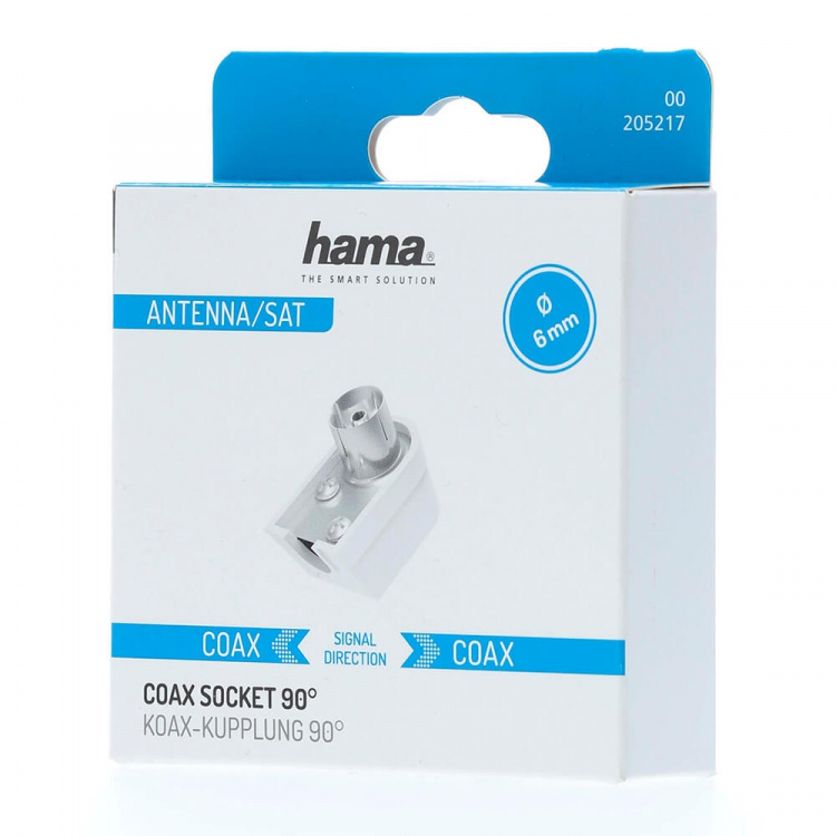 Hama Antenna Socket Coax Angle Screw On
