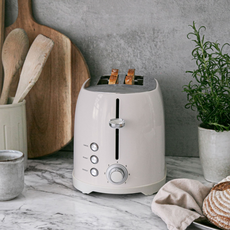 Champion Brödrost 2 skivor Creme White