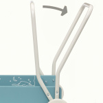 Micki Micki Lära Gå Vagn, Blå - Fyndvara 