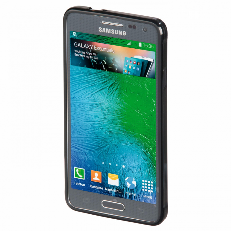 Hama Suojakuori Musta Crystal Samsung Alpha