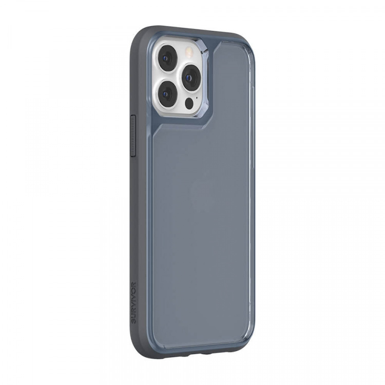 SURVIVOR Mobilecase Strong iPhone 13 Pro Max Blue/Gray