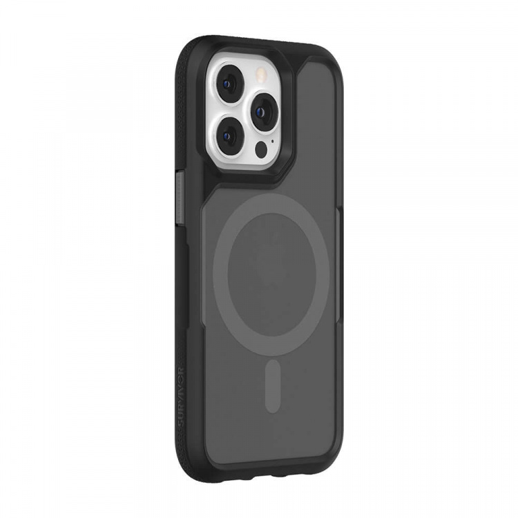 SURVIVOR Puhelin Suojakuori Endurance MS iPhone 13 Pro Musta/Harmaa