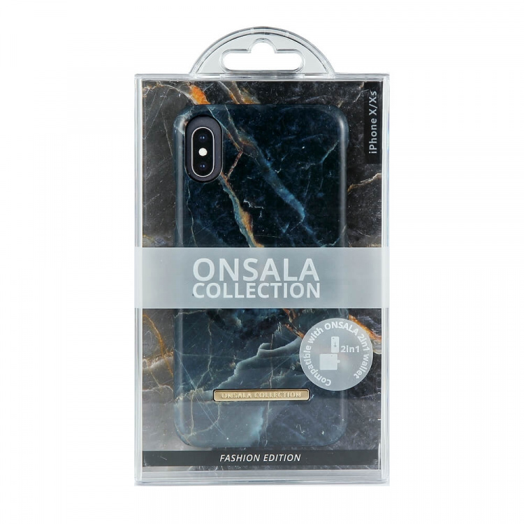 Onsala COLLECTION Suojakuori Shine Grey Marble iPhoneX/Xs Onsala COLLECTION Suojakuori Shine Grey Marble iPhoneX/Xs