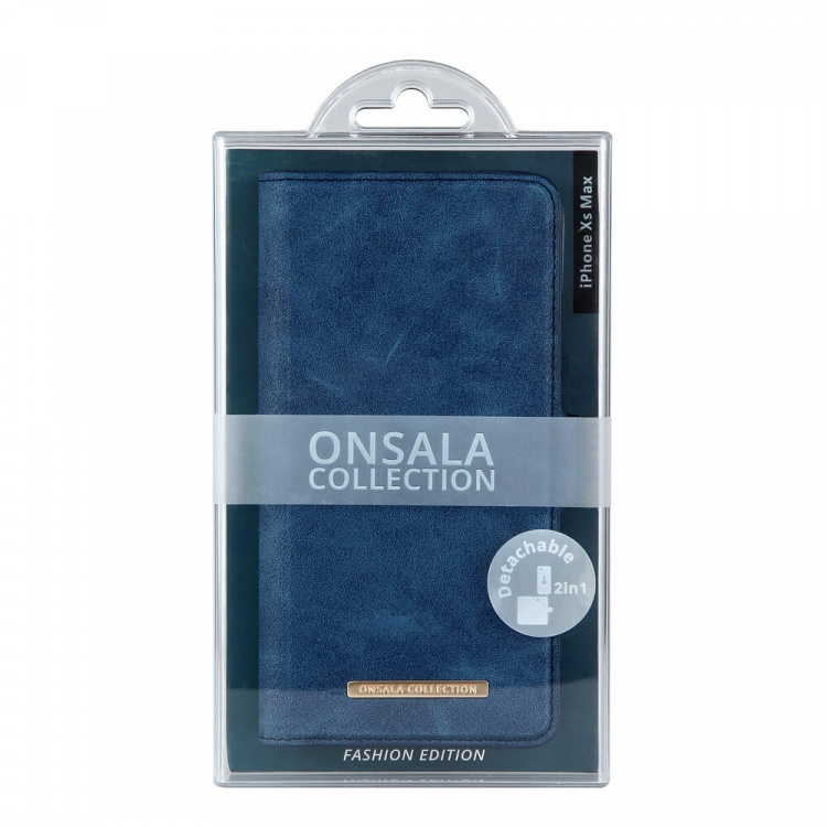 Onsala COLLECTION Lompakko Royal Blue iPhoneXs Max