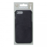 Onsala Mobilskal Svart med Kortfack iPhone 6/7/8 Plus