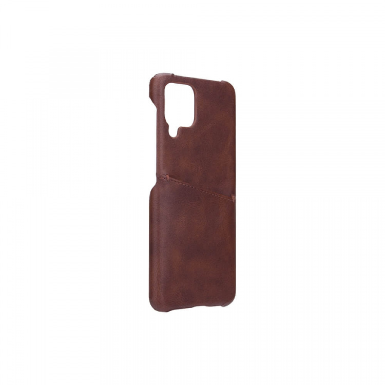 Onsala Mobilecover Brown with Cardpocket Samsung A22 4G