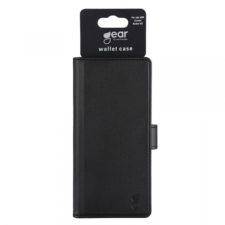 Gear Lompakko Musta - Xiaomi Redmi 9C