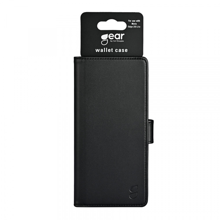 Gear Lompakko Musta Motorola Edge 20 Lite