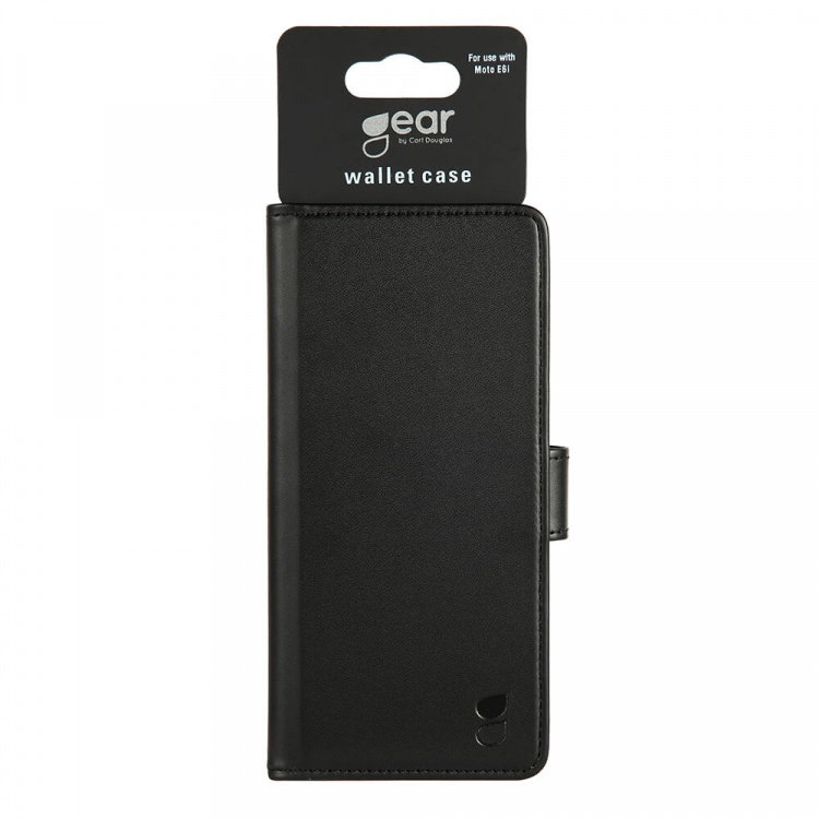 Gear Lompakko Musta - Motorola E6i Gear Lompakko Musta - Motorola E6i
