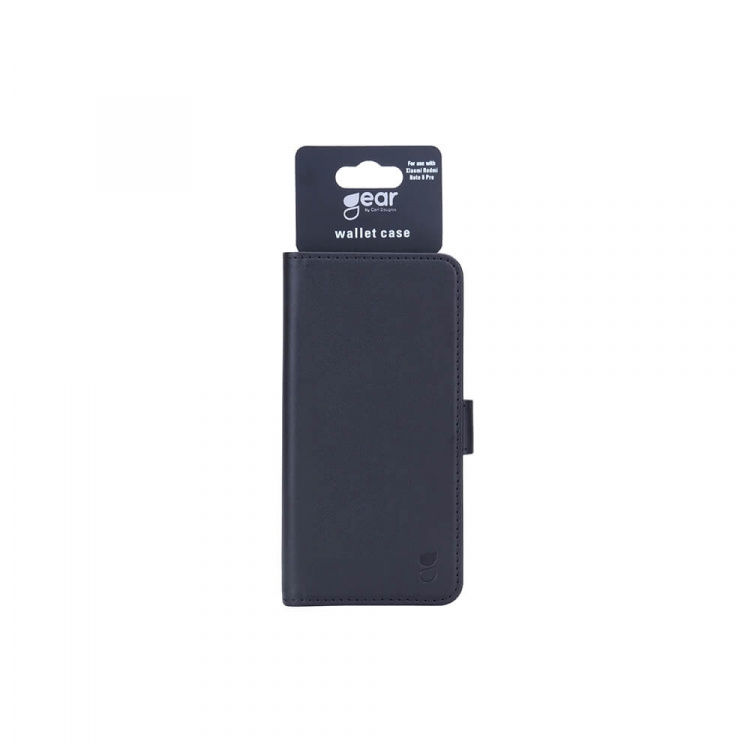 Gear Lompakko Musta - Xiaomi Redmi Note 8 Pro