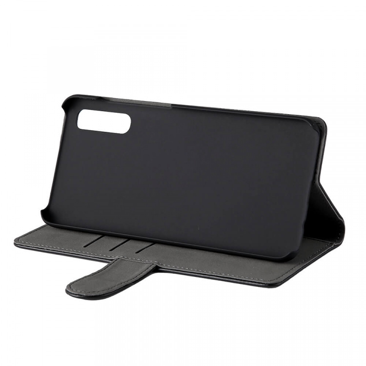 Gear Lompakko Samsung A70 2019 Musta