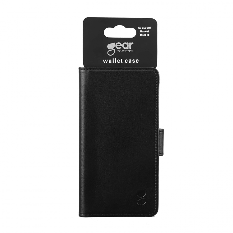 Gear Lompakko Musta - Huawei Y5 2018