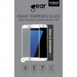 Gear Härdat Glas 3D Full Cover Vit Samsung S7 Edge