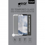 Gear Härdat Glas 3D Full Cover Vit Samsung S8