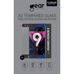 Gear Härdat Glas 3D Full Cover Svart Huawei Honor 9