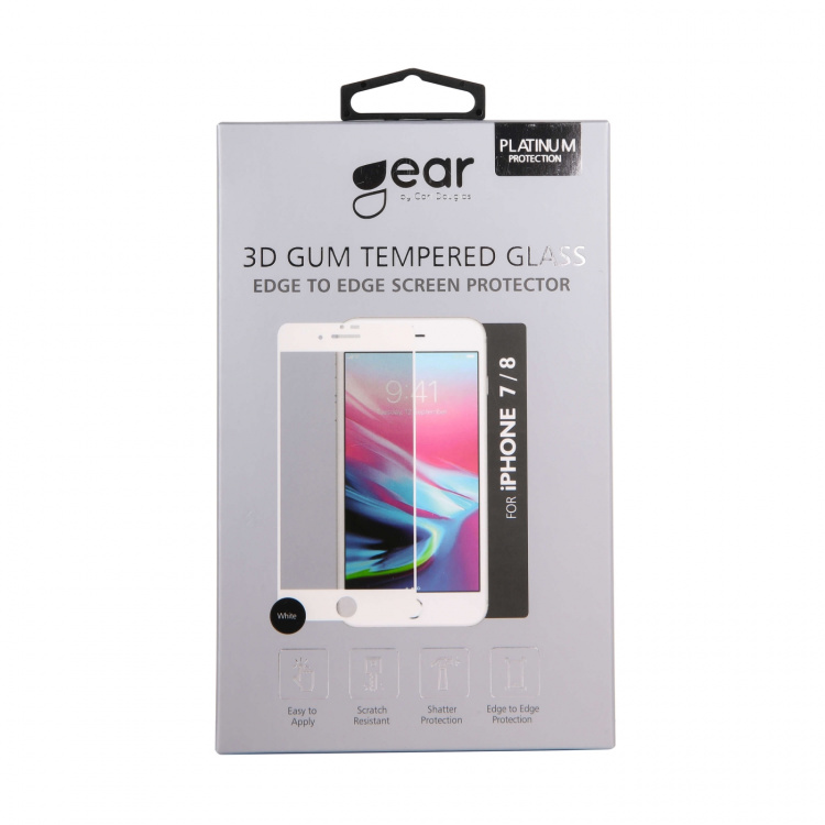 Gear Panssarilasi 3D iPhone6/7/8/SE