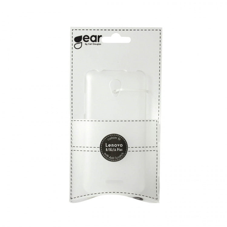 Gear Suojakuori Läpinäkyvä - Lenovo B/B2/A Plus (A1010a20)