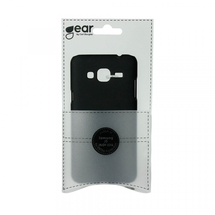 Gear Suojakuori Musta - Samsung J3 J320F 2016