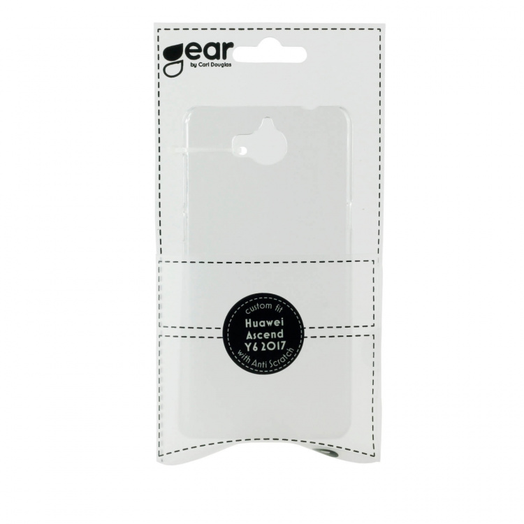 Gear Suojakuori Läpinäkyvä - Huawei Ascend Y6 2017