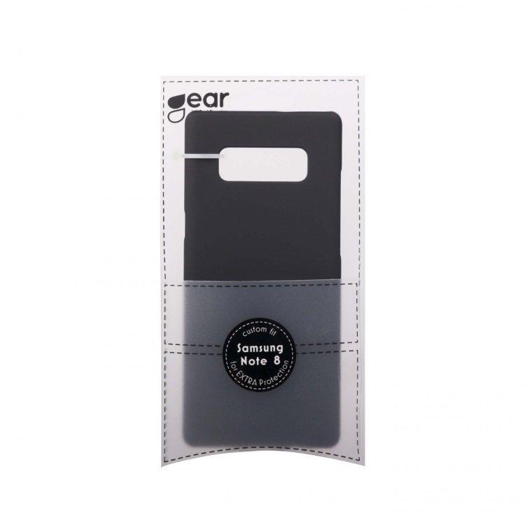 Gear Suojakuori Musta - Samsung Note 8