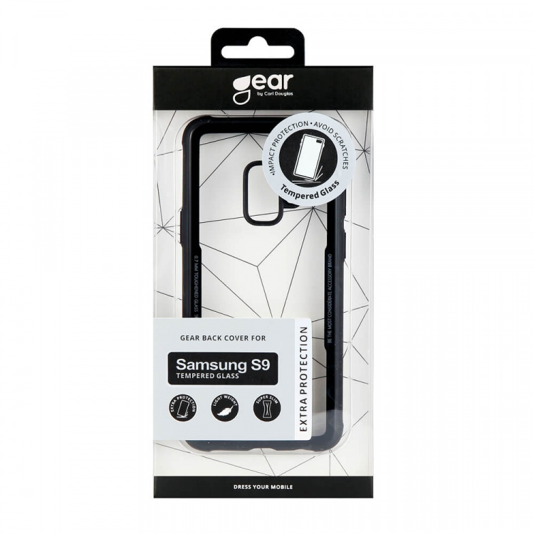 Gear Suojakuori Karkaistu Lasi - Samsung S9