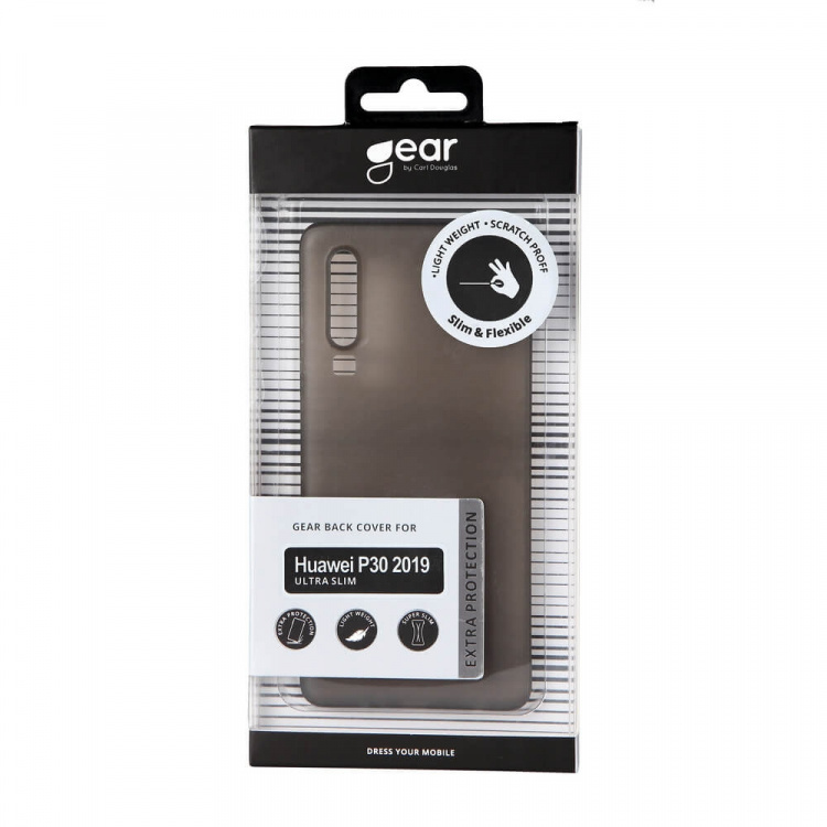 Gear Suojakuori Ultraslim Musta - Huawei P30 2019