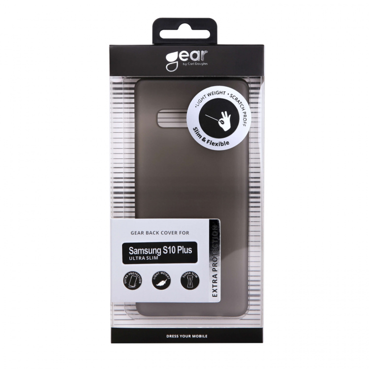 Gear Suojakuori Ultraslim Musta - Samsung S10+