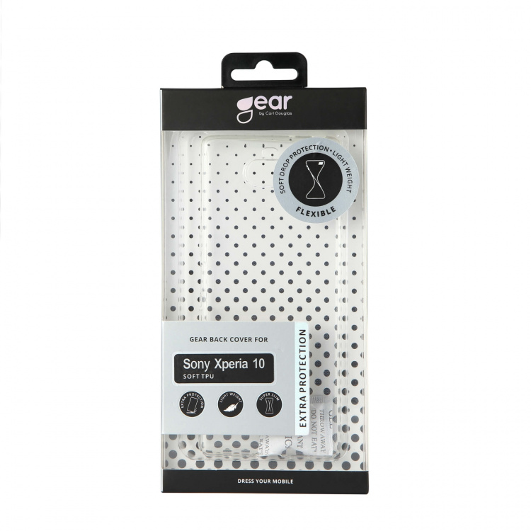 Gear Suojakuori TPU Läpinäkyvä - Sony Xperia 10