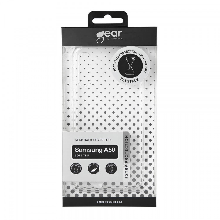 Gear Suojakuori TPU Läpinäkyvä - Samsung A50