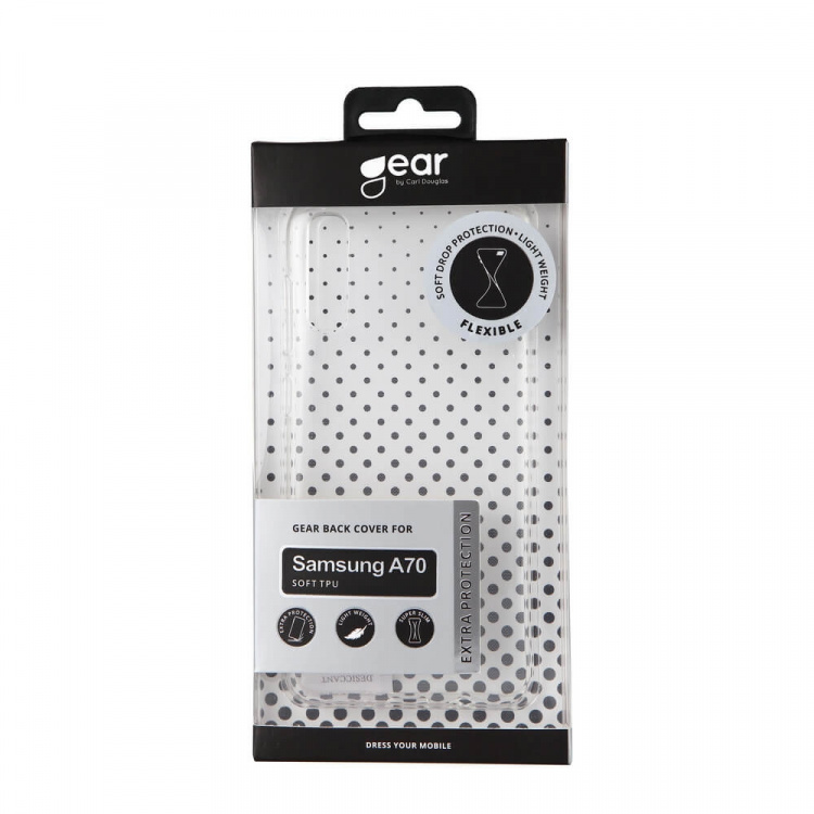 Gear Suojakuori TPU Läpinäkyvä - Samsung A70