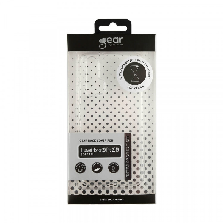 Gear Suojakuori TPU Läpinäkyvä - Huawei Honor 20 pro 2019 Gear Suojakuori TPU Läpinäkyvä - Huawei Honor 20 pro 2019