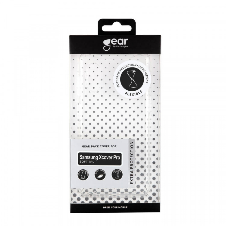Gear Suojakuori TPU Läpinäkyvä - Samsung Xcover Pro