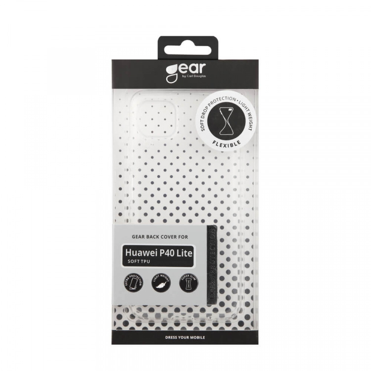 Gear Suojakuori TPU Läpinäkyvä - Huawei P40 Lite