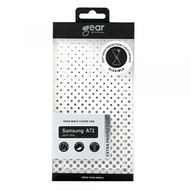 Gear Suojakuori TPU Läpinäkyvä - Samsung A72