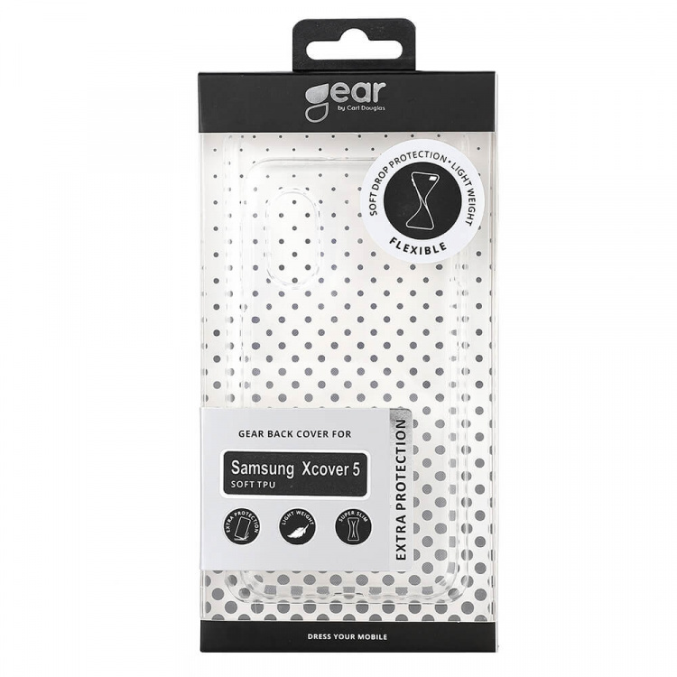 Gear Suojakuori TPU Läpinäkyvä - Samsung XCover 5