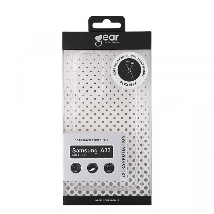 Gear Suojakuori TPU Läpinäkyvä - Samsung A33