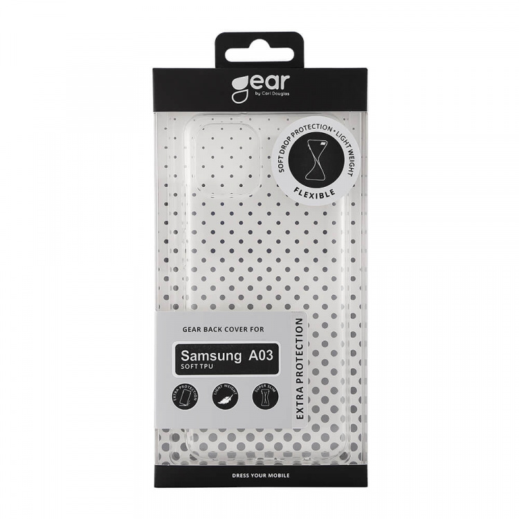 Gear Suojakuori TPU Läpinäkyvä - Samsung A03