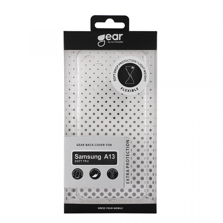 Gear Suojakuori TPU Läpinäkyvä - Samsung A13 4G/A13 4G (SM-A137)