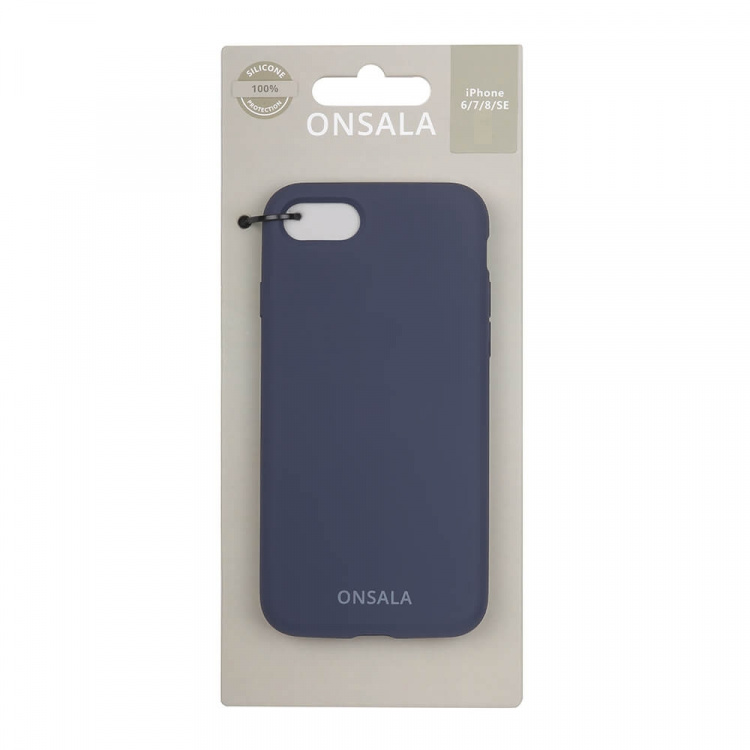 Onsala Suojakuori Silikooni Cobalt Blue - iPhone 6/7/8/SE
